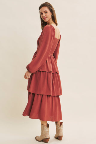 Autumn Rose Midi