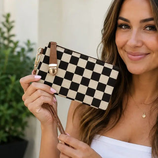 Push Lock Wristlet