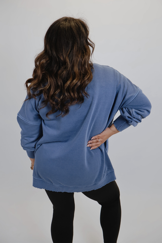 Cozy Chic Fleece Pullover in Plus
