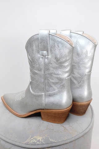 Claire Boots - Silver