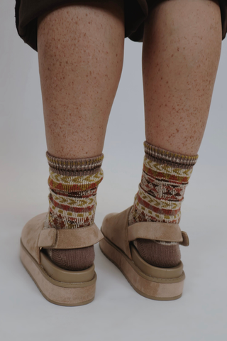 Sierra Suede Platform Slingback Clog