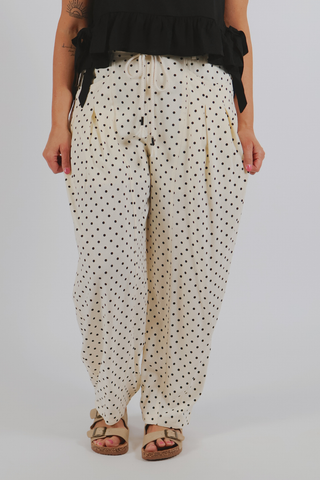 Darcy Dot Barrel Pants