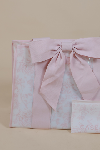 Case-Mate Afternoon Rosé Bow Jelly Tote Bag