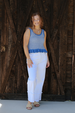 Patriotic Pop Stripe Tank