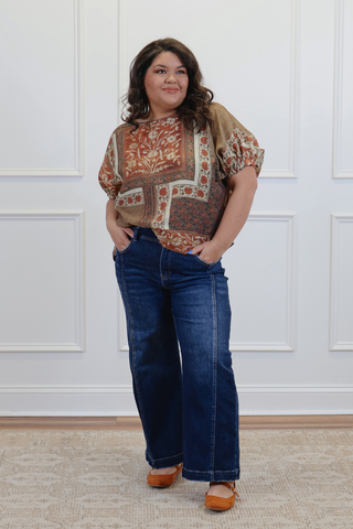 Artisanal Dolman Sleeve Top