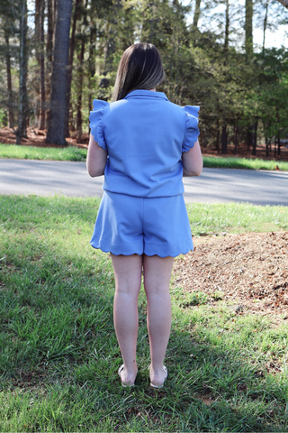 Chasing Sunshine Scalloped Set