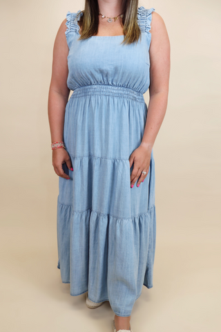 Twinkling Lights Maxi Dress