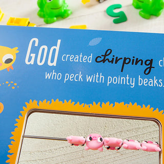 God’s Farmyard Animals Count & Slide Book