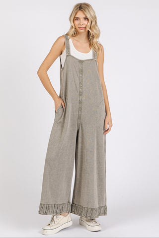 Sage Canyon Mineral Wash Boho Jumpsuit