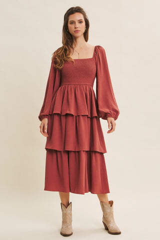 Autumn Rose Midi