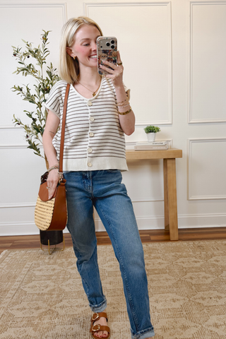 Sienna Harbor Stripe Top
