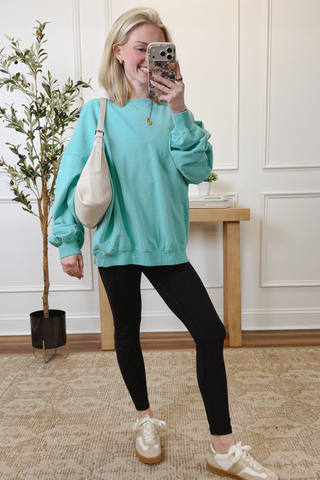 Soft Horizon Mineral Wash Sweatshirt