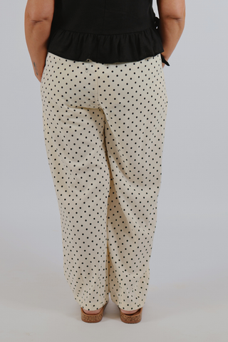 Darcy Dot Barrel Pants