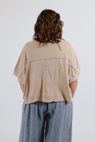 Vintage Replay Crop Knit Top