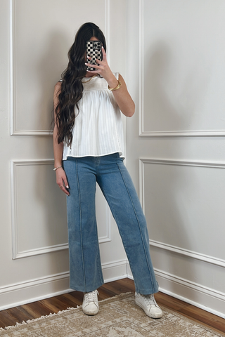 Clean Slate Wide Leg Pants