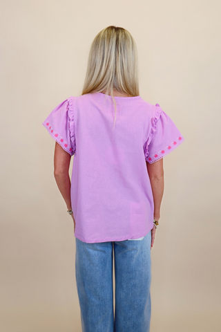 Cancun Crush Floral Top