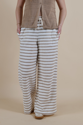 Coastal Ease Stripe Lounge Pants