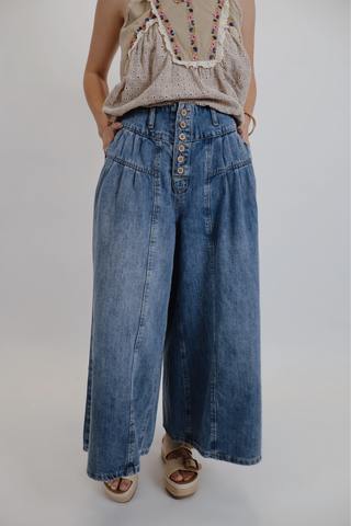 Haven Flare Cropped Pants