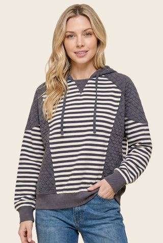 Shoreline Stripe Hoodie