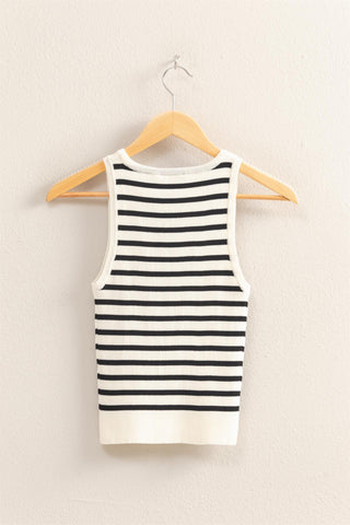 Striped Basic Top