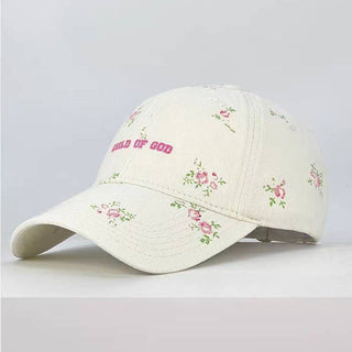 FLORAL CHILD OF GOD HAT