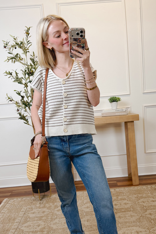 Sienna Harbor Stripe Top