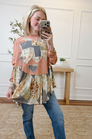 Wildflower Quilt Heart Tunic