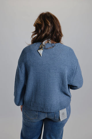 Cozy Ease Oversized Balloon Sleeve Sweater