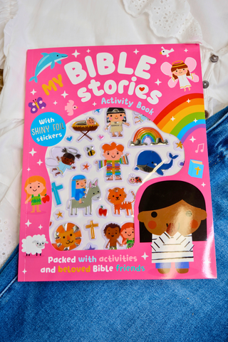 My Bible Stories Activity Book - Pink