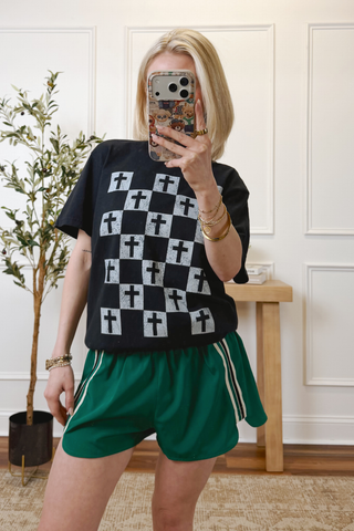 On the Go Stripe Shorts