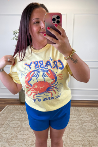 Salty & Crabby Tee