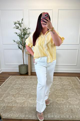 Golden Hour Stripe Top