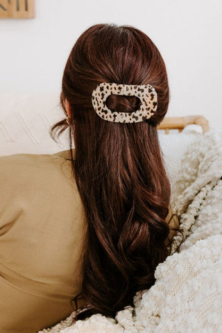 Large Round Flat Clip