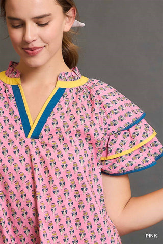 Flutter & Bloom Mini Dress