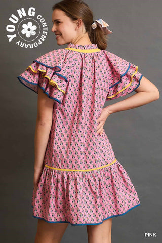 Flutter & Bloom Mini Dress