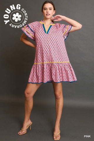 Flutter & Bloom Mini Dress