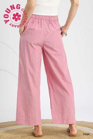Beach Villa Striped Pants