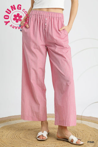 Beach Villa Striped Pants