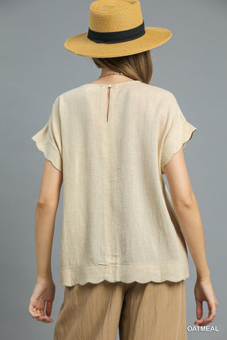 Woven Whispers Blouse