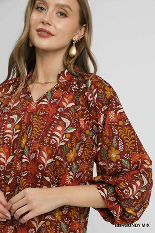 Autumn Rose Blouse