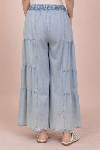 Blue Haven Tiered Pants