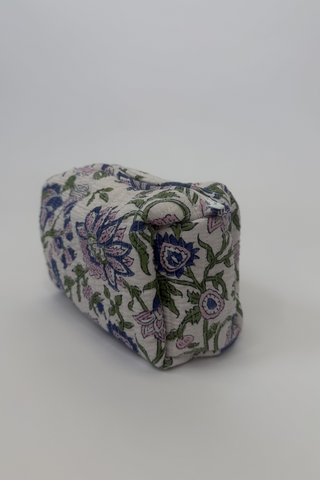 Medium Quilted Cosmetic Bag