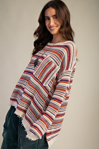 Harper Hills Crochet Sweater