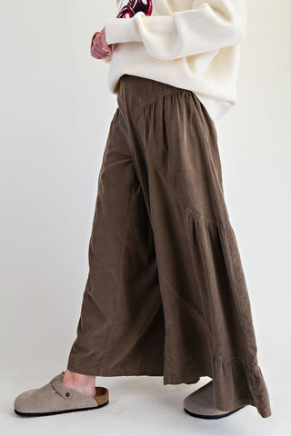 Canyon Stroll Corduroy Palazzo Pants