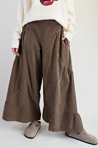 Canyon Stroll Corduroy Palazzo Pants