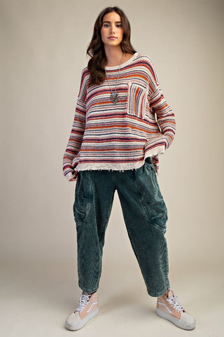 Harper Hills Crochet Sweater