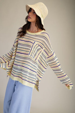 Harper Hills Crochet Sweater