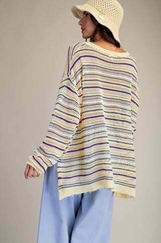Harper Hills Crochet Sweater