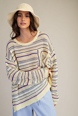 Harper Hills Crochet Sweater