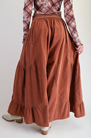 Canyon Stroll Corduroy Palazzo Pants